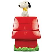 Peanuts Snoopy's Dog House Cookie Jar
